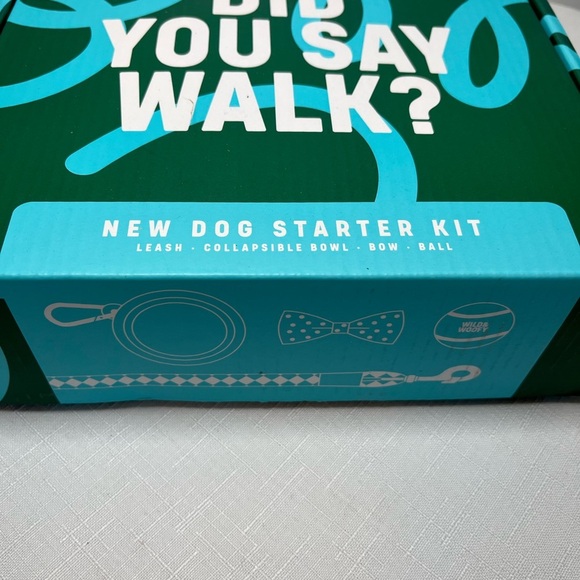 Dog Set. Collapsible bowl, leash, bow, tennis ball. NEW - Picture 10 of 10